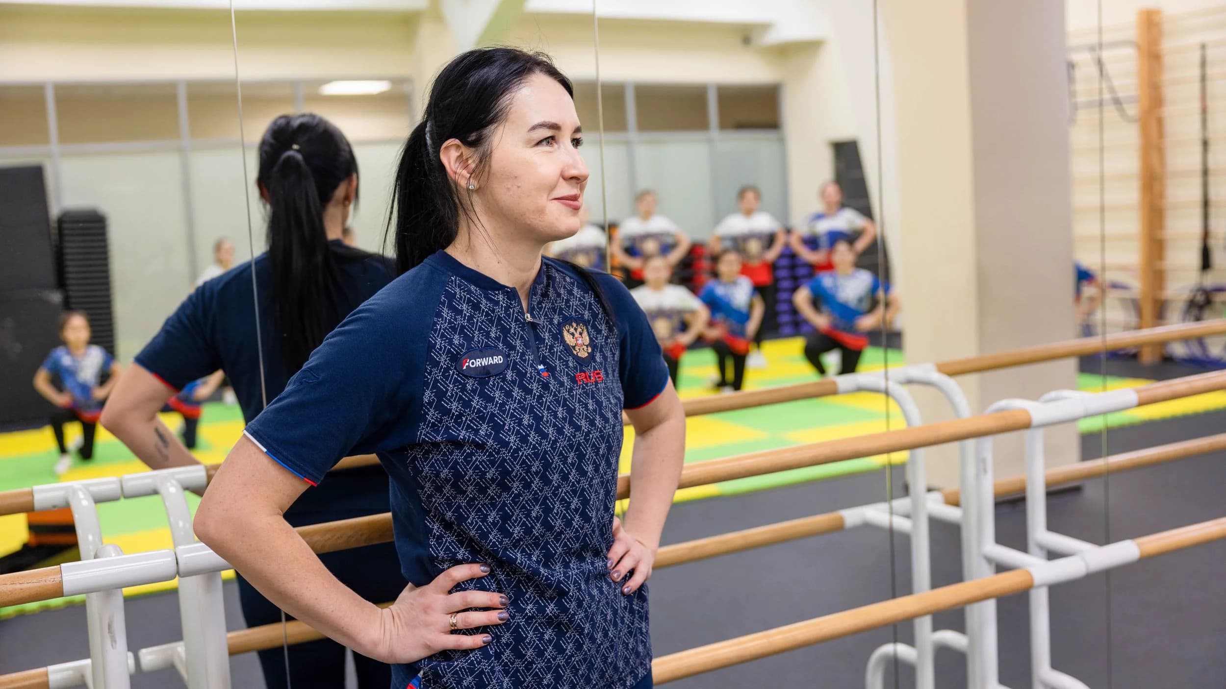 Тренер-преподаватель по фитнес-аэробике Красноселькупской районной спортивной школы Рената Андреева