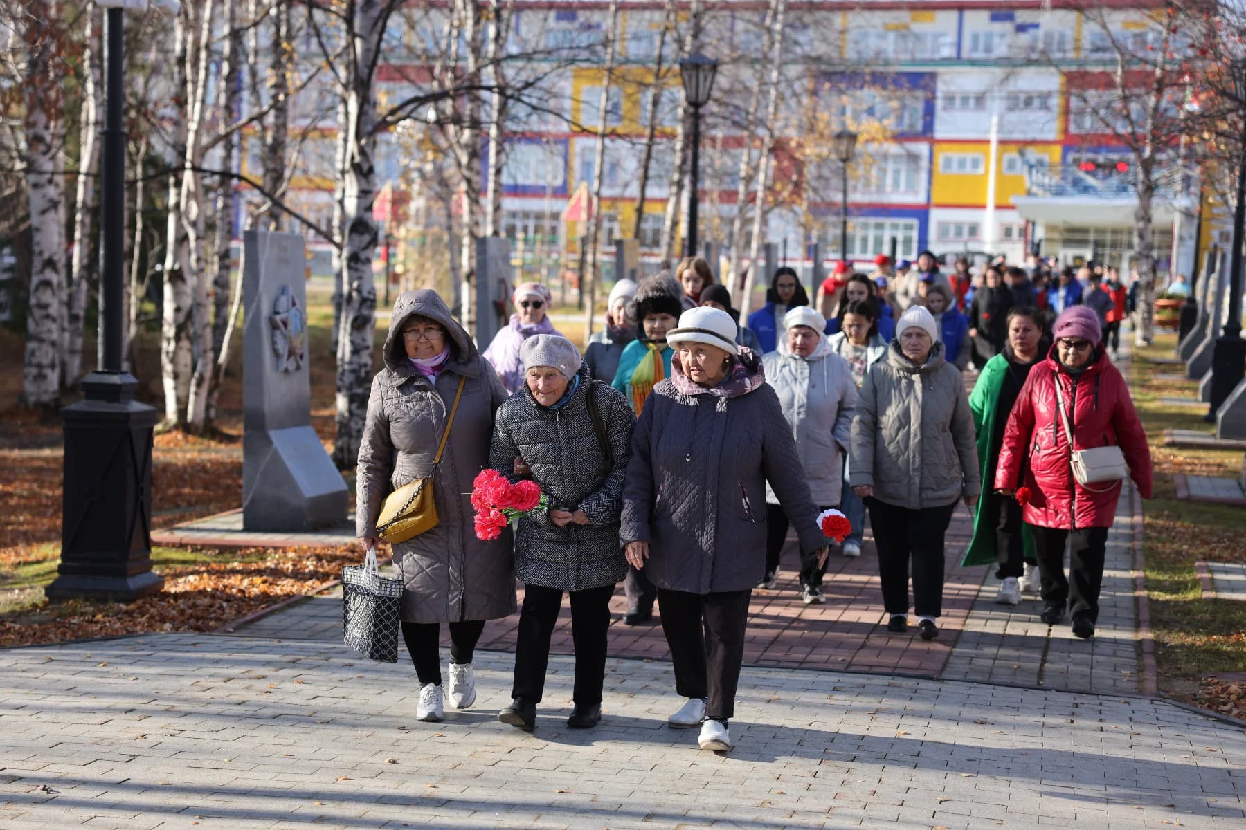 Памятное мероприятие поддержали многие жители Красноселькупа