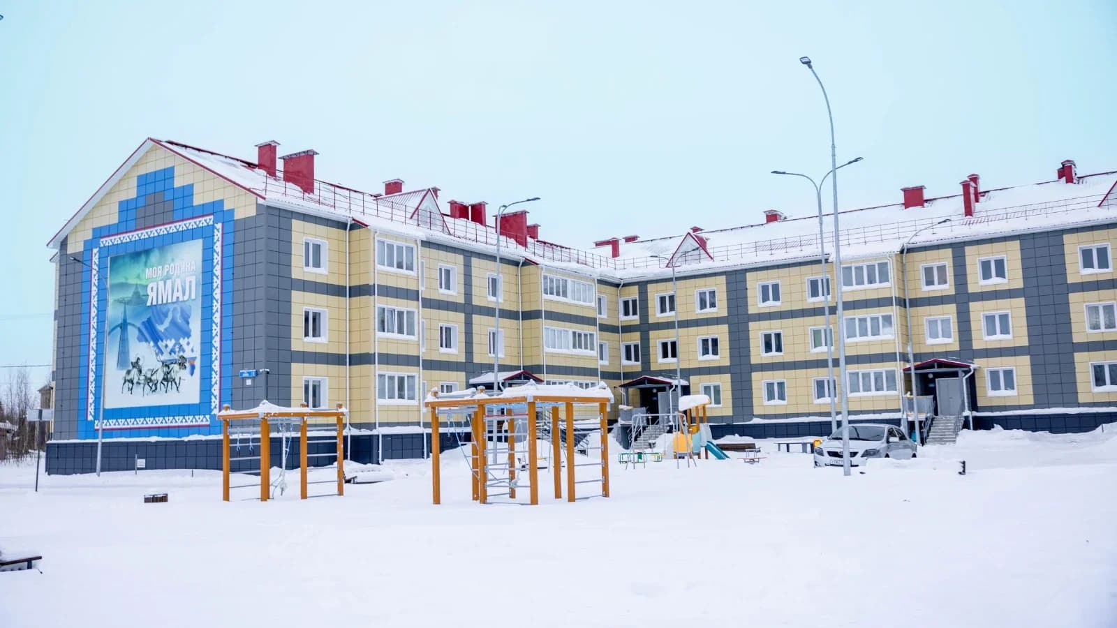 Камеры, парковки и спорткомплекс: что построят по программе «Мой двор» на Ямале и в Салехарде