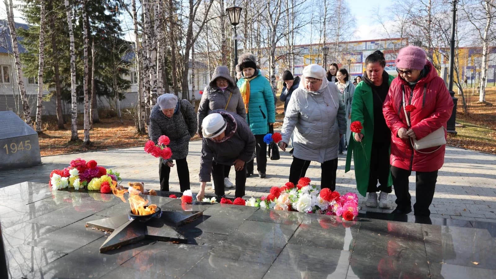 В Красноселькупе прошла церемония в честь воссоединения новых регионов с Россией
